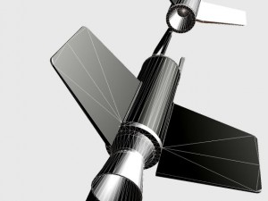 nasa aerobee 100 rocket Modèle 3D