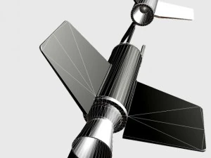 nasa aerobee 100 rocket 3D Model