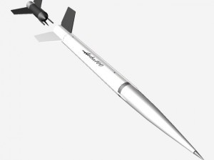 nasa aerobee 100 rocket Modèle 3D
