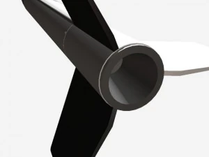 nasa aerobee 100 rocket 3D Model