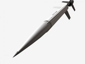 nasa aerobee 100 rocket 3D Model