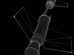 nasa aerobee 100 rocket 3D Model