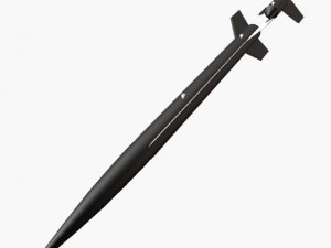 nasa aerobee 150 rocket Modelo 3D
