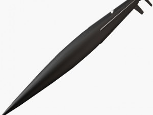 nasa aerobee 150 rocket Modelo 3D