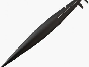 nasa aerobee 150 rocket 3D Model