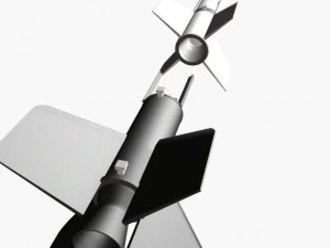 nasa aerobee 150 rocket 3D Model