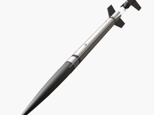 nasa aerobee 150 rocket 3D Model