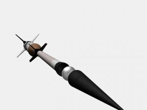 us nike deacon rocket 3D Model