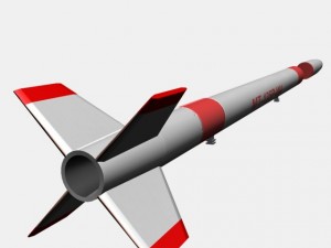 japanese mt135 rocket 3Dモデル