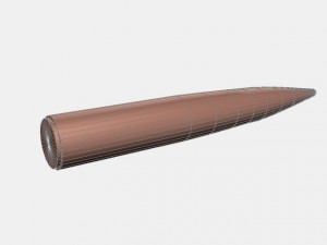 japanese mt135 rocket 3Dモデル