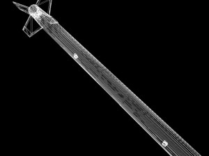 japanese mt135 rocket 3Dモデル