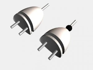 cole&ccedil;&atilde;o de s&iacute;mbolos esquem&aacute;ticos l&oacute;gicos Modelo 3D