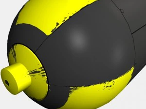bomb nuke scheme 3D Model