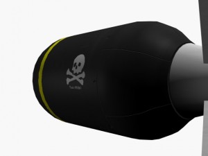 bomb jolly roger scheme 3Dモデル