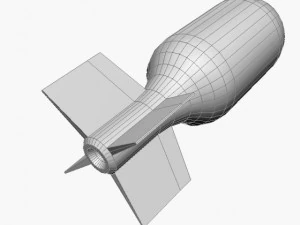 bomb jolly roger scheme 3D Model