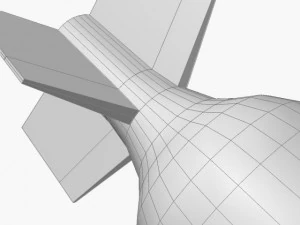 bomb jolly roger scheme 3D Model