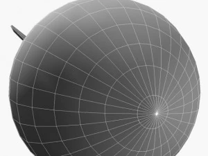 bomb jolly roger scheme 3D Model