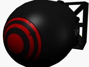 3d models bomb fatboy scheme 3D 모델