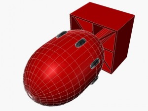 3d models bomb fatboy scheme 3D 모델