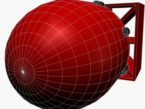 3d модели Схема бомбы Fatboy 3D Модель