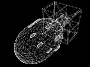 3d модели Схема бомбы Fatboy 3D Модель