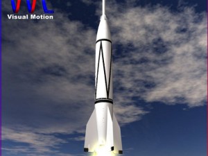 bumper wac rocket 3D Model