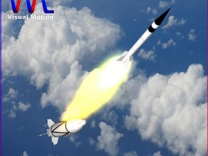 bumper wac rocket 3D Model