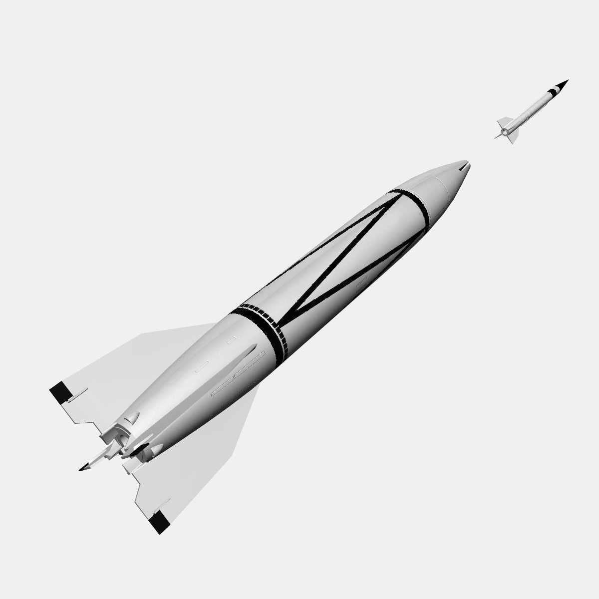 Sounding rocket. 3d модель ракеты. ракета стандарт 3. ракета h3. bumper rocket.