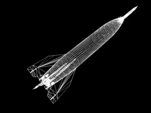 bumper wac rocket 3D Model