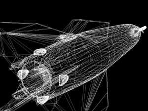 bumper wac rocket 3D Model