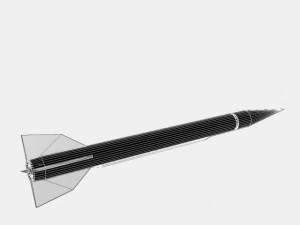 bumper wac rocket 3D Model