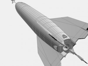 bumper wac rocket Modelo 3D