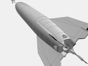 bumper wac rocket 3D Model