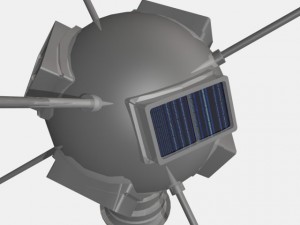 vanguard i satellite 3D Модель