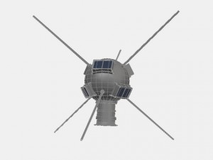 vanguard i satellite 3D Модель