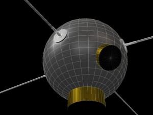 vanguard ii satellite Modelo 3D