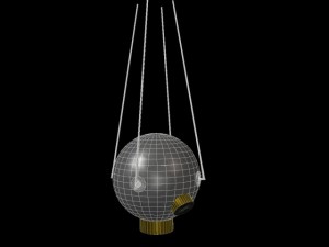 vanguard ii satellite Modelo 3D