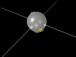 vanguard ii satellite Modelo 3D