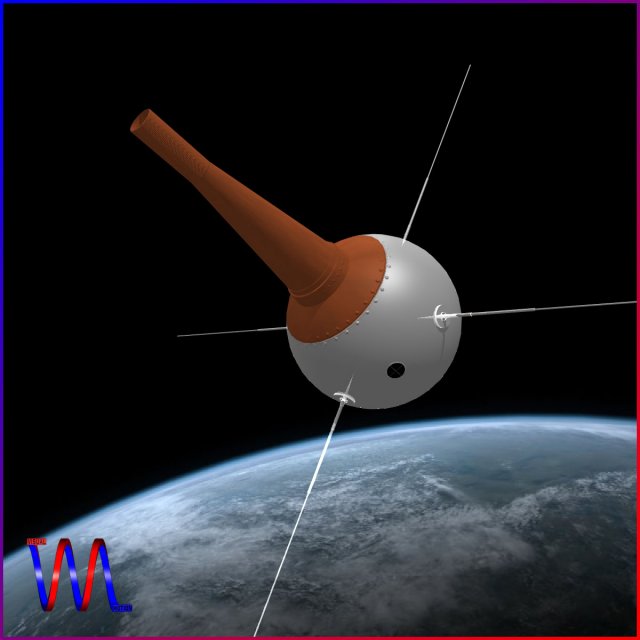 vanguard iii satellite 3D Модель .c4d .max .obj .3ds .fbx .stl .blend 