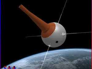 vanguard iii satellite Modelo 3D