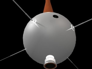 vanguard iii satellite 3D Модель