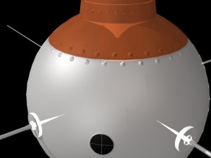 vanguard iii satellite 3D Модель