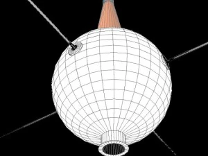 vanguard iii satellite 3D Model