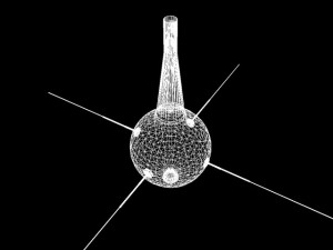vanguard iii satellite 3D Модель