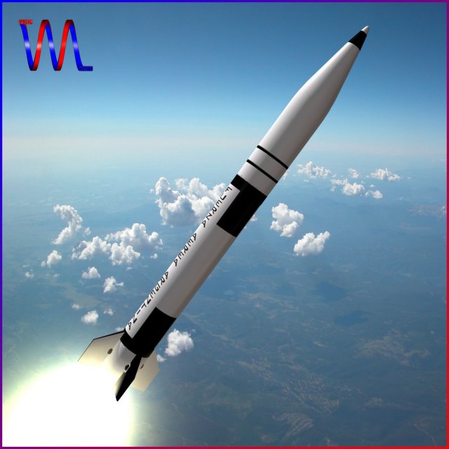 condor iaiiialacran missile 3D Модель .c4d .max .obj .3ds .fbx .stl .blend 