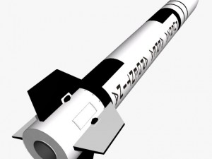condor iaiiialacran missile 3D Модель