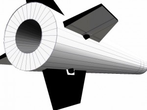 condor iaiiialacran missile 3D Модель
