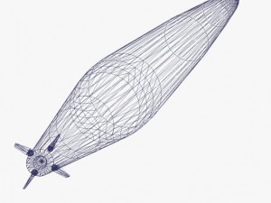 condor iaiiialacran missile 3D Модель