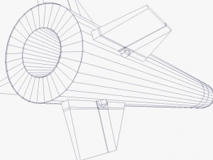 condor iaiiialacran missile 3D Модель