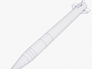 condor iaiiialacran missile 3D Модель
